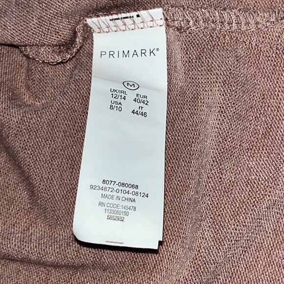 Primark Oversized Crew neck Tunic with Dolman Sleeve Camel Color Sz Medium 8/10 - Picture 6 of 8